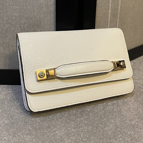 Henri Bendel White Clutch Crossbody - Picture 2 of 16